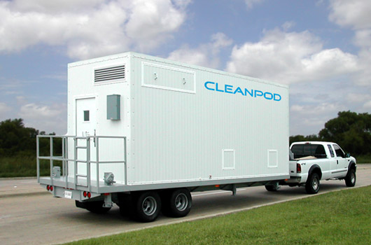 Portable, mobile cleanrooms