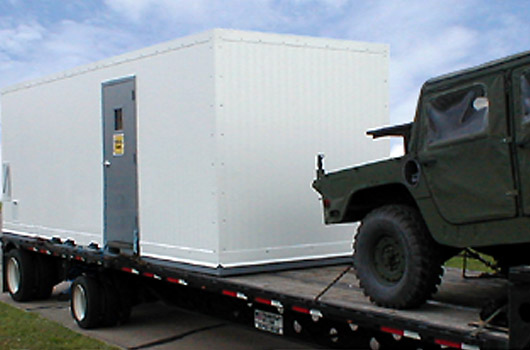 Mobile cleanroom for the US Navy