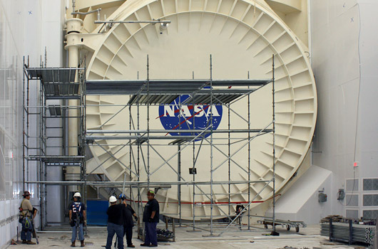 A cleanroom designed for NASA