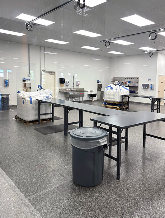 Food processing cleanroom